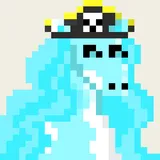 Fish's avatar, a tiny horse